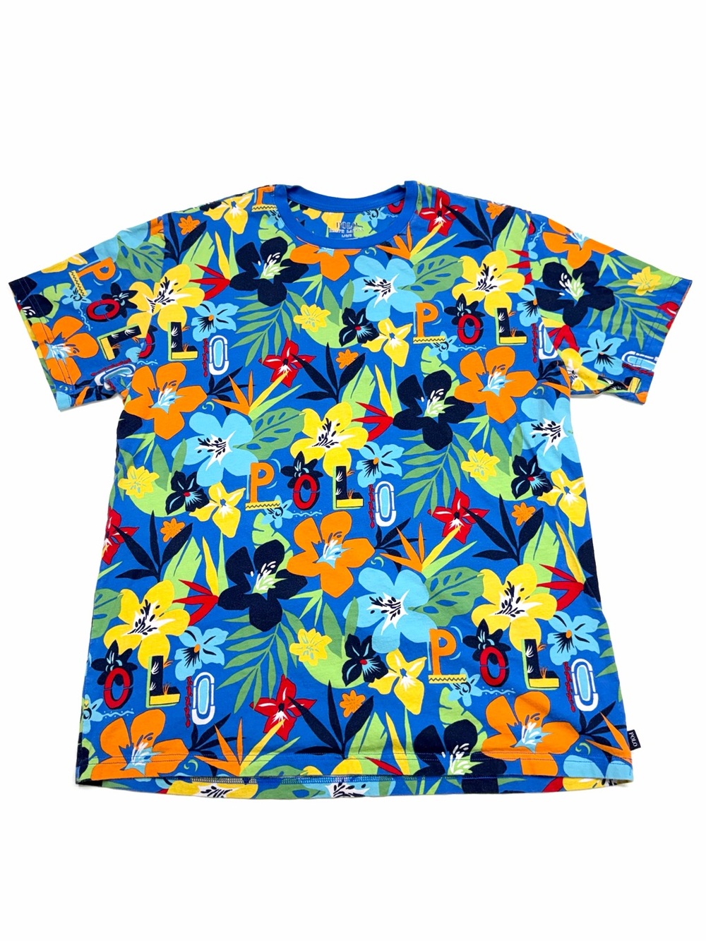 Polo Ralph Lauren Tropical Floral POLO Logo AOP T-Shirt Men’s Large